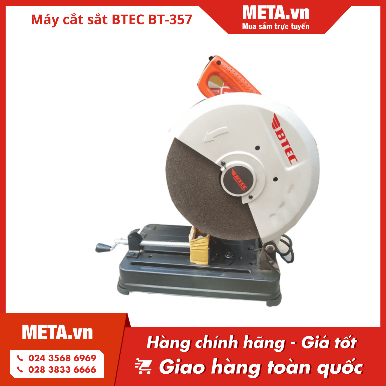 Máy cắt sắt BTEC BT-357