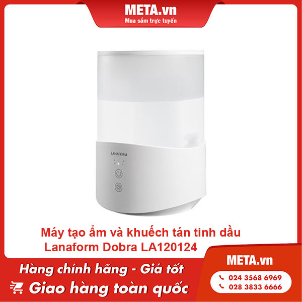 Máy tạo ẩm và khuếch tán tinh dầu Lanaform Dobra LA120124