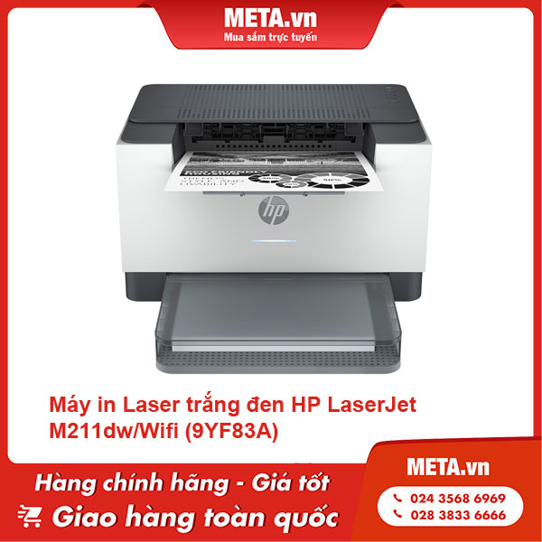 Máy in Laser trắng đen HP LaserJet M211dw/wifi (9YF83A)