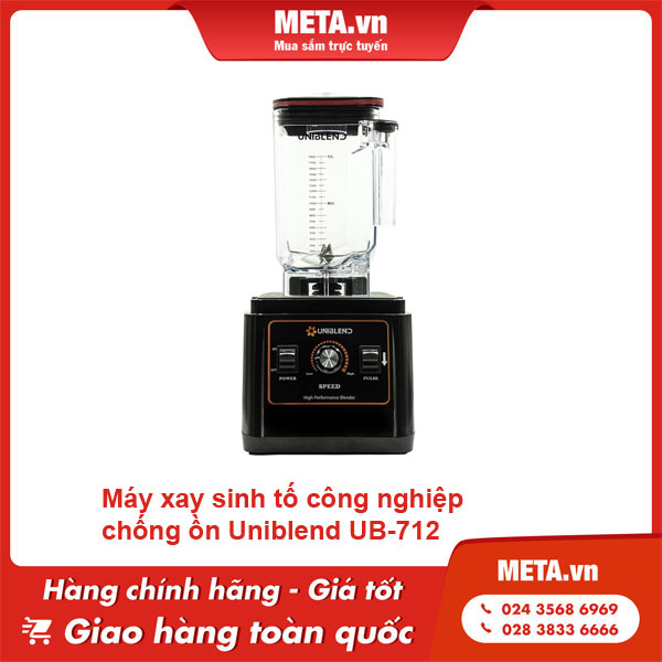 Máy xay sinh tố công nghiệp chống ồn Uniblend UB-712