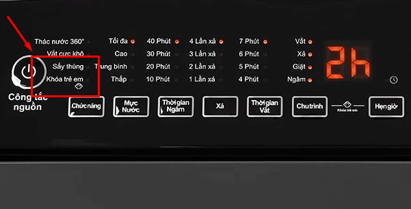 Chức năng sấy thùng của máy giặt AQUA là gì?