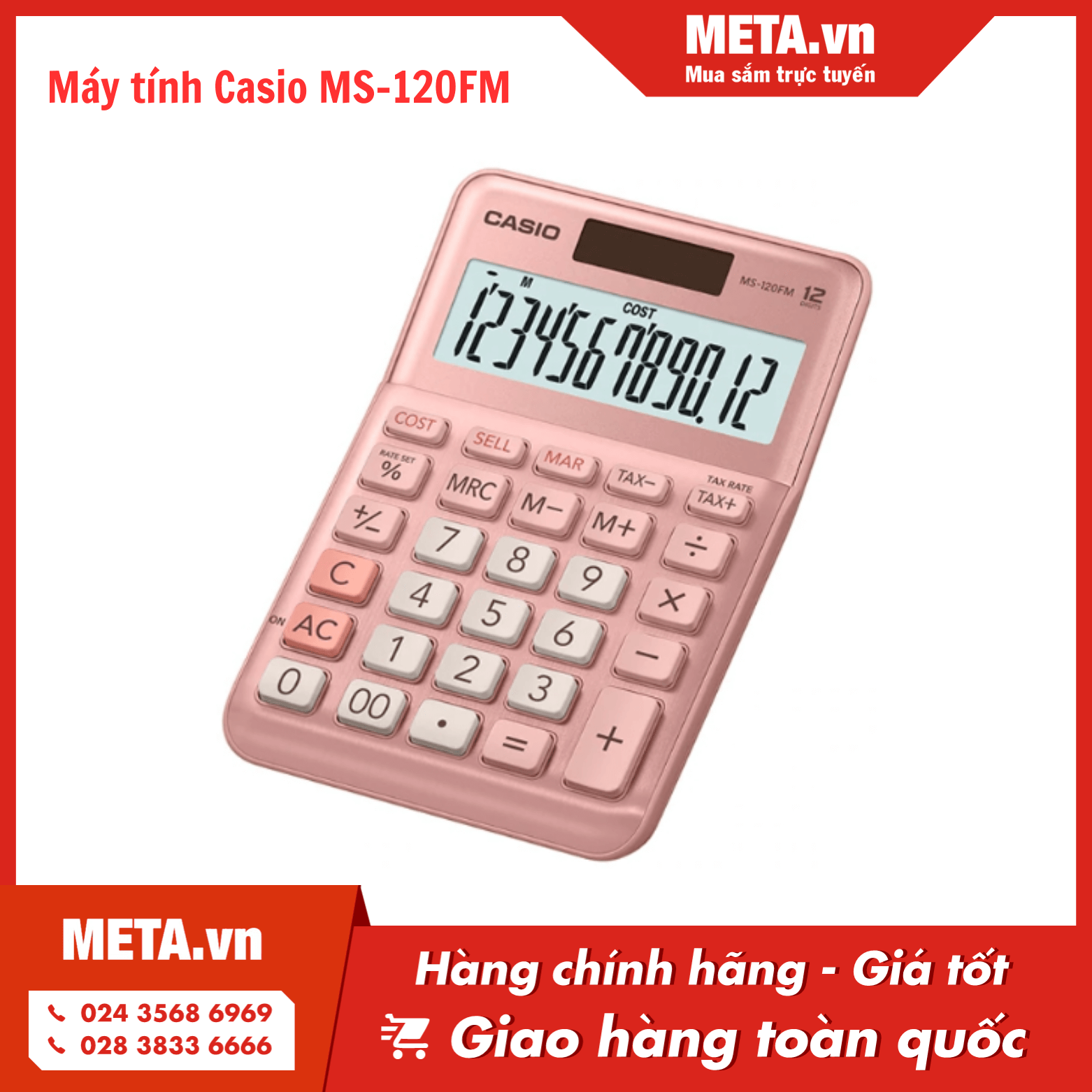 Máy tính Casio MS-120FM