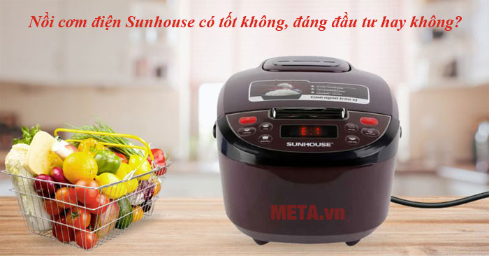 Nồi cơm điện Sunhouse có tốt không