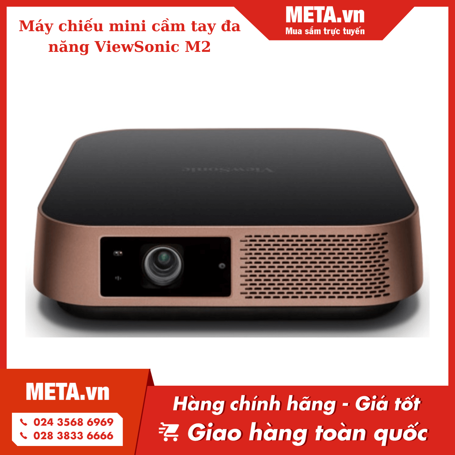 Máy chiếu mini cầm tay đa năng ViewSonic M2