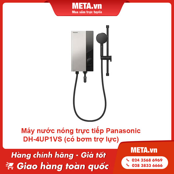 Máy nước nóng trực tiếp Panasonic DH-4UP1VS (có bơm trợ lực)