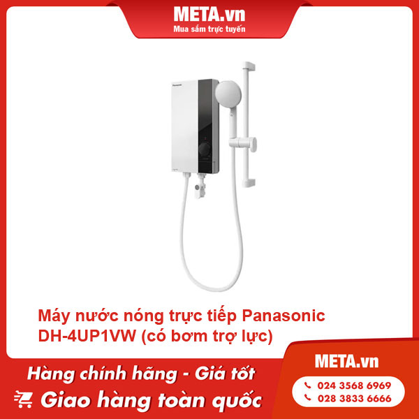 Máy nước nóng trực tiếp Panasonic DH-4UP1VW (có bơm trợ lực)