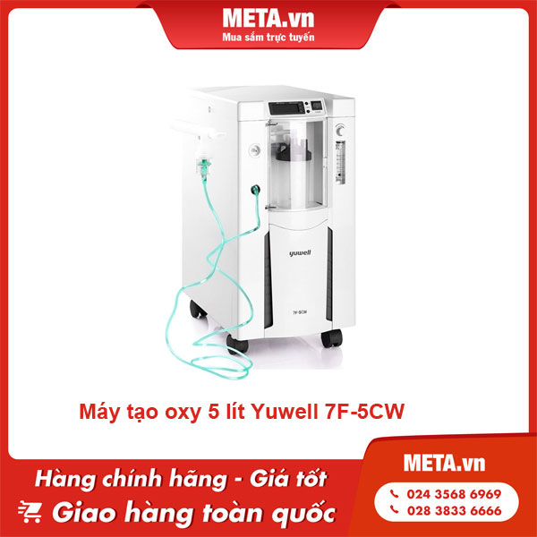 Máy tạo oxy 5 lít Yuwell 7F-5CW