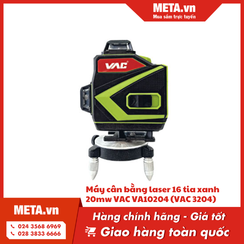 Máy cân bằng laser 16 tia xanh 20mw VAC VA10204 (VAC 3204)