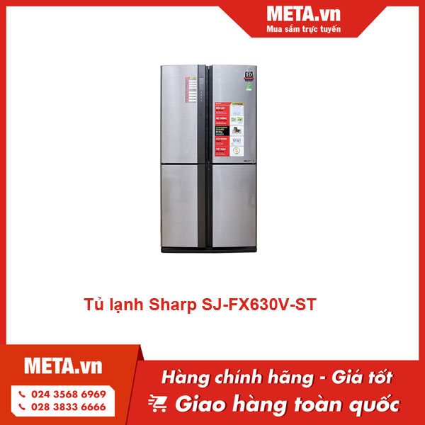 Tủ lạnh Sharp SJ-FX630V-ST
