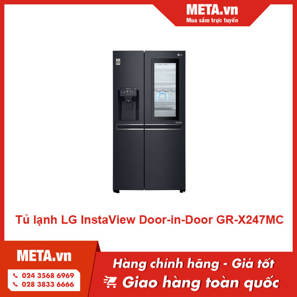 Tủ lạnh LG InstaView Door-in-Door GR-X247MC