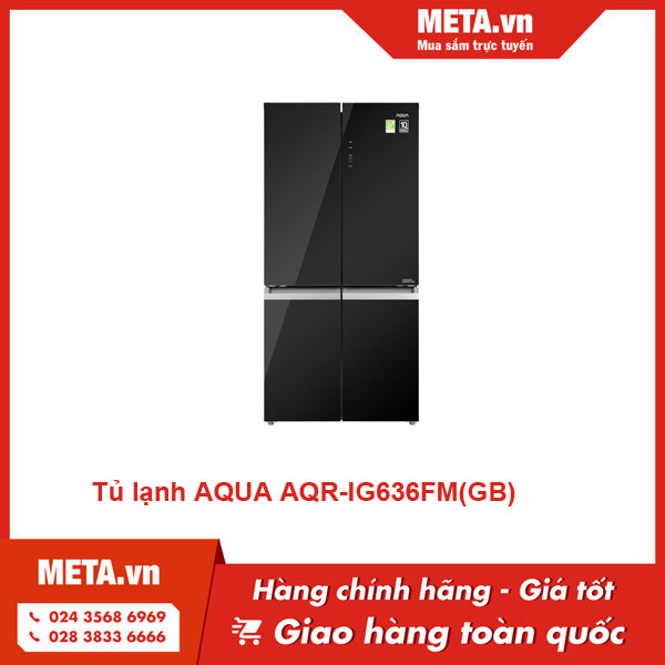 Tủ lạnh AQUA AQR-IG636FM(GB)