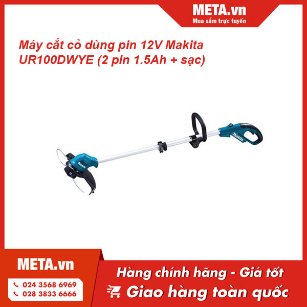 Máy cắt cỏ dùng pin 12V Makita UR100DWYE