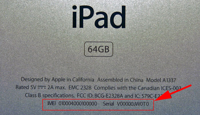 Hướng dẫn cách kiểm tra số seri iPad