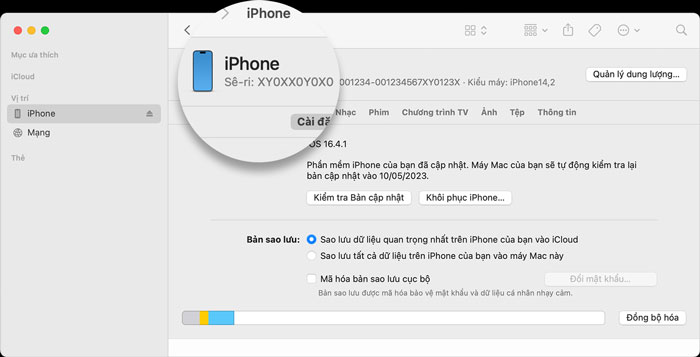 Cách kiểm tra số seri iPhone, iPad bằng iTunes 