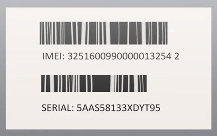 Cách phân biệt số seri và mã IMEI trên iPhone, iPad