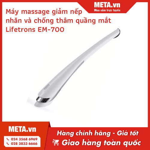 Máy massage giảm nếp nhăn và chống thâm quầng mắt Lifetrons EM-700