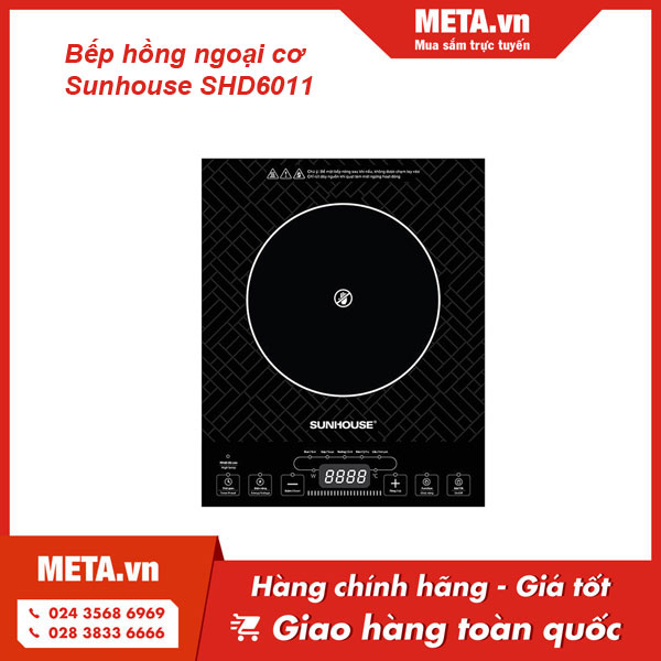 bếp hồng ngoại cơ Sunhouse SHD6011