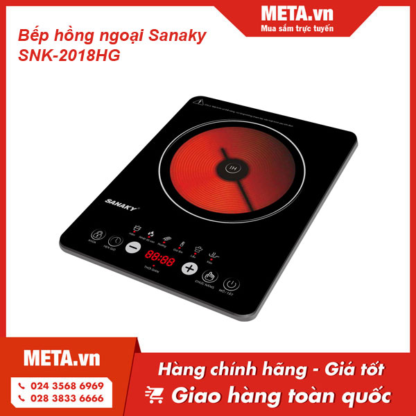 Bếp hồng ngoại Sanaky SNK-2018HG
