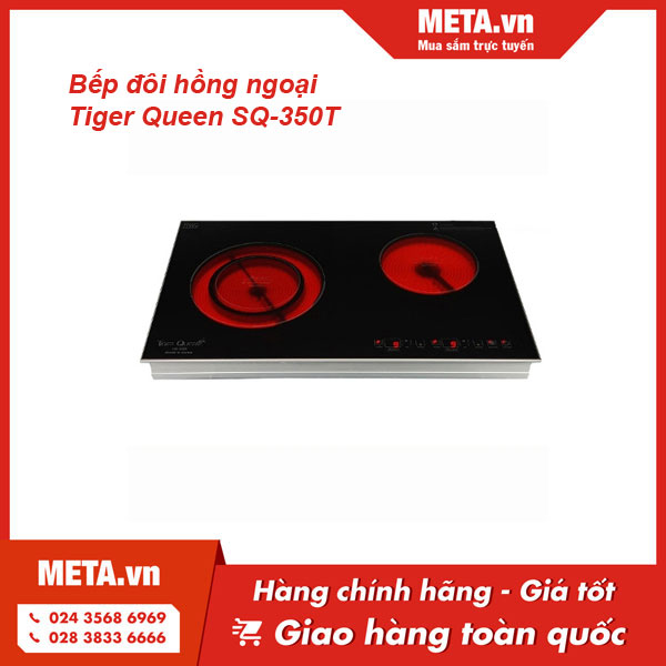 Bếp đôi hồng ngoại Tiger Queen SQ-350T