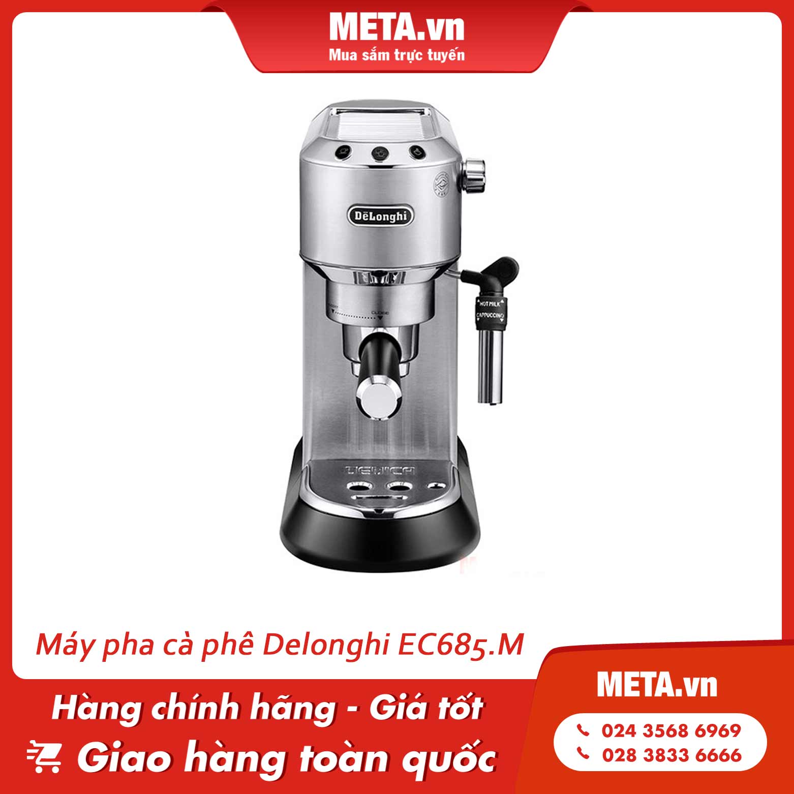 Máy pha cà phê Delonghi EC685.M