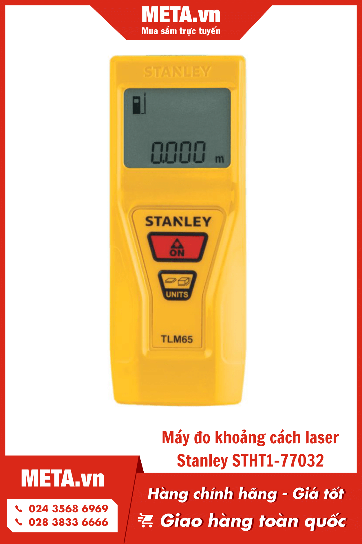 Máy đo khoảng cách laser Stanley STHT1-77032 (20m)