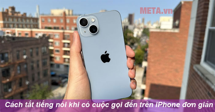 tiếng nói khi có cuộc gọi đến trên iPhone