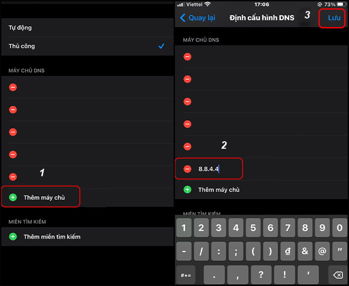 Cài đặt lại địa chỉ IP mạng