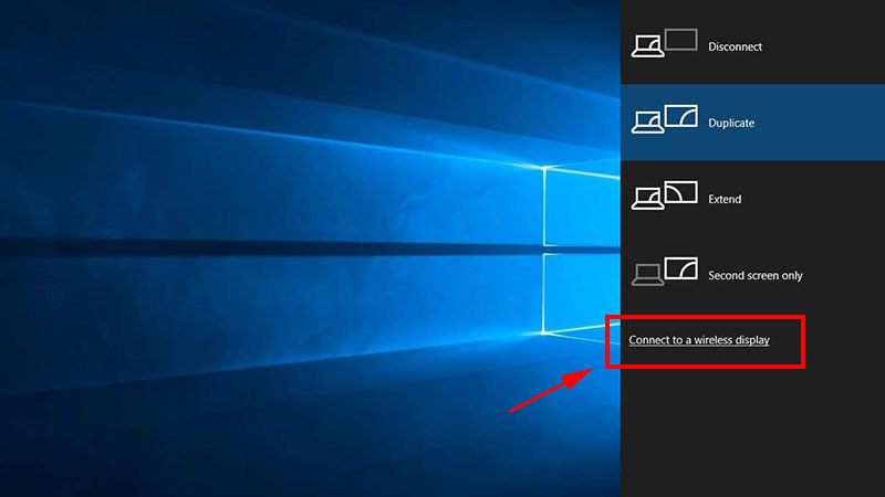 Cách kết nối máy chiếu với laptop thông qua Wifi trên Windows 10 ,11