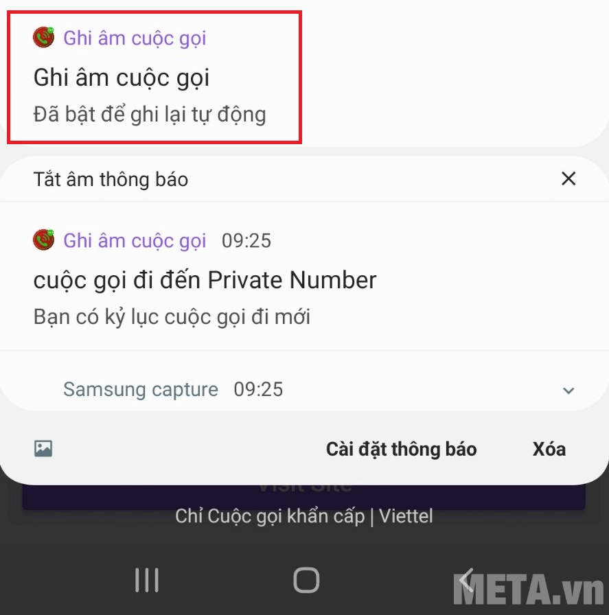 Ứng dụng ghi âm cuộc gọi Android sẽ tự động ghi âm cuộc gọi