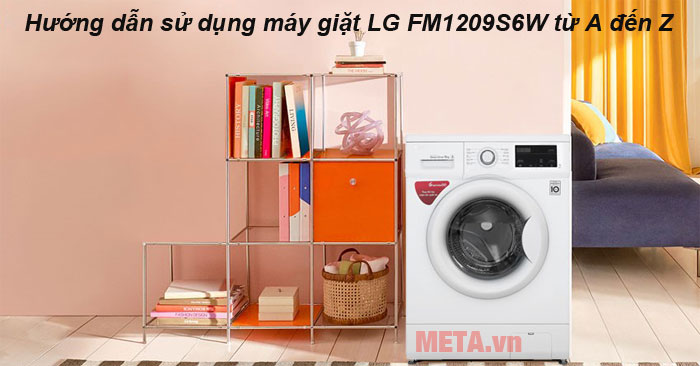 hướng dẫn sử dụng máy giặt LG FM1209S6W