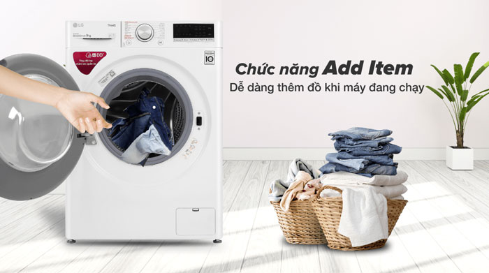 Cách sử dụng tính năng Thêm đồ giặt