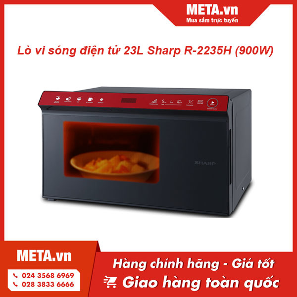 Lò vi sóng điện tử 23L Sharp R-2235H (900W)