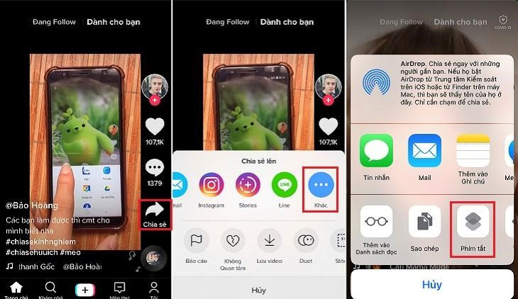 Cách tải, lưu video TikTok không logo trên iPhone, iPad, và Android nhanh nhất Luu-video-tiktok-khong-logo-1