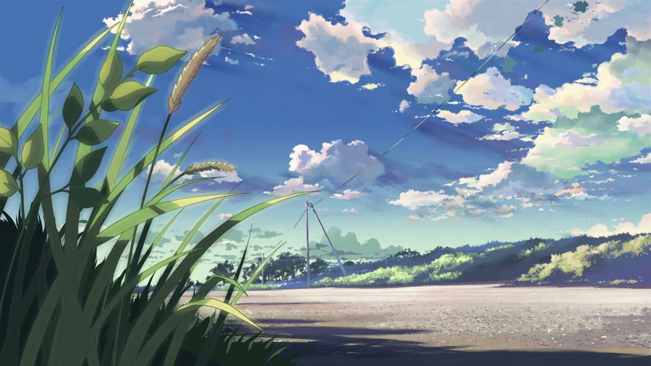 Hình nền máy tính anime phong cảnh