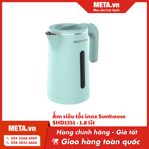 Ấm siêu tốc Sunhouse SHD1351 - 1.8 lít