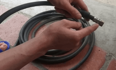Cách nối dây rửa xe bị đứt