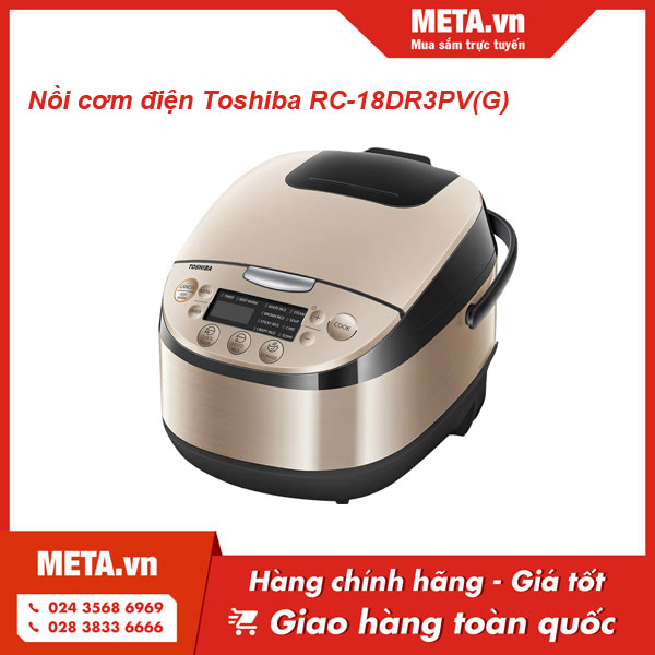 Nồi cơm điện Toshiba RC-18DR3PV(G)