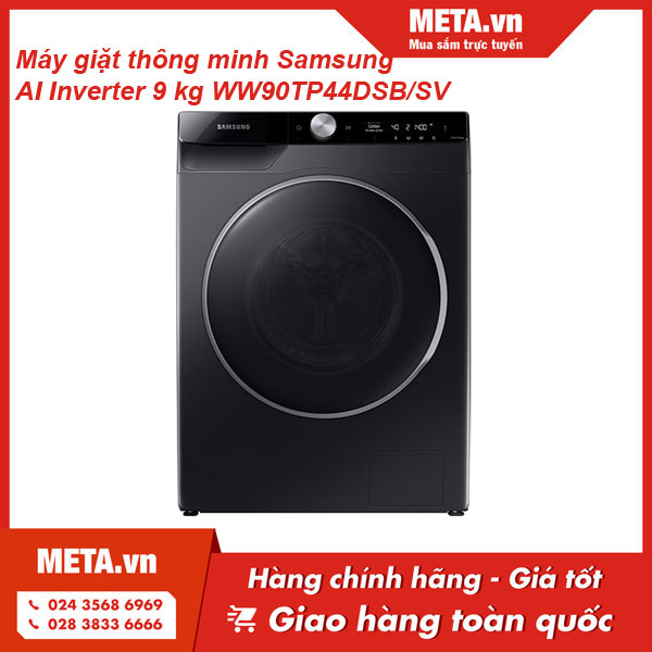 Máy giặt cửa ngang 9kg Inverter Samsung AI WW90TP44DSB/SV