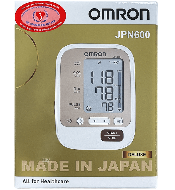 Nhận biết máy đo huyết áp Omron chính hãng dựa vào thông tin trên vỏ hộp