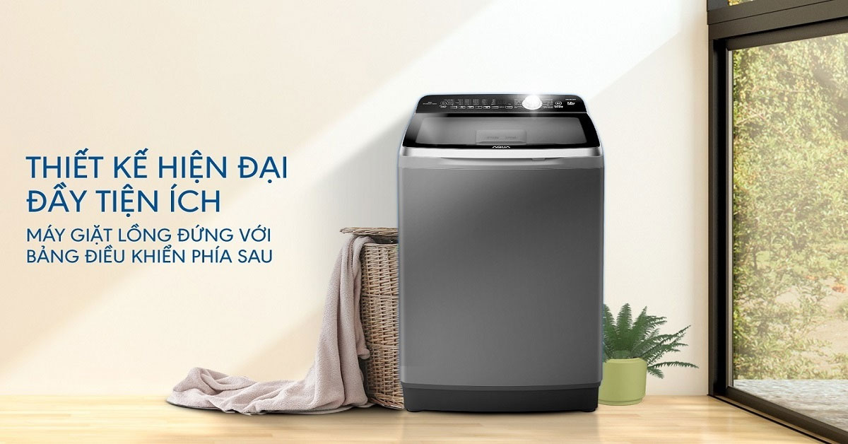 cách sử dụng máy giặt AQUA AQW KS80GT chi tiết