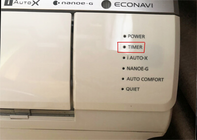Đèn Timer điều hòa Panasonic nhấp nháy báo lỗi