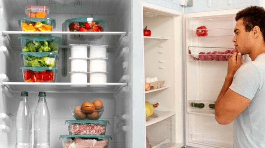 Hạn chế để tủ lạnh trống