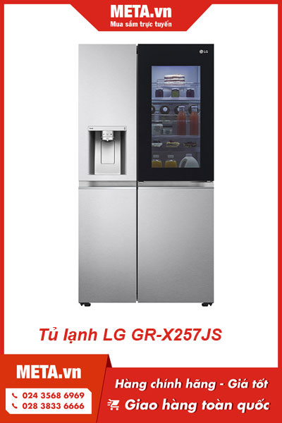 Tủ lạnh LG Inverter GR-X257JS 635 lít
