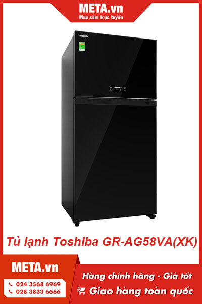 Tủ lạnh Toshiba Inverter GR - AG58VA XK (555 lít)