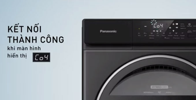 Hướng dẫn kết nối máy giặt Panasonic với điện thoại từ A đến Z