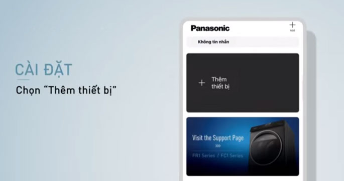 Hướng dẫn kết nối máy giặt Panasonic với điện thoại từ A đến Z