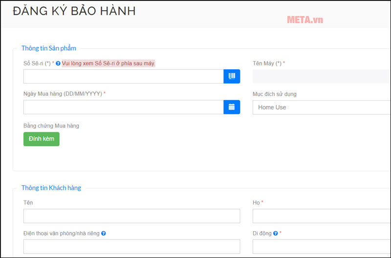 Cách đăng ký bảo hành máy in Brother