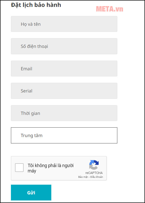 Cách đặt lịch bảo hành máy in HP