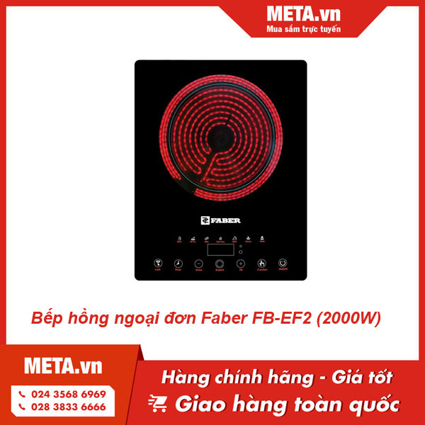 Hình ảnh bếp hồng ngoại đơn Faber FB-EF2
