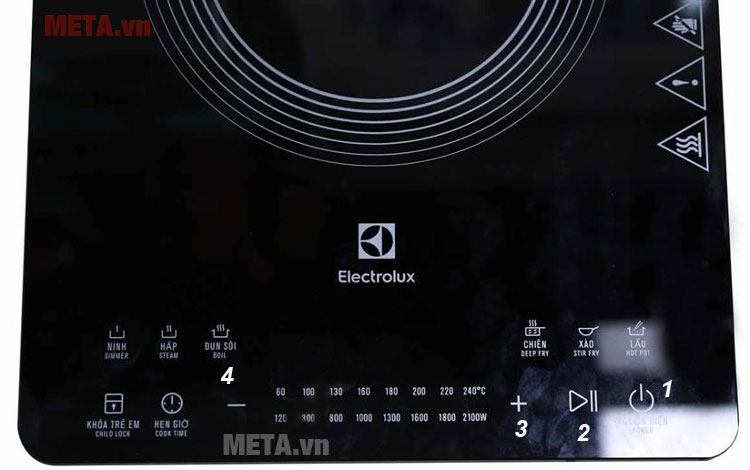 Cách sử dụng bếp từ Electrolux (dòng bếp dương)
